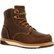 Georgia Men's Amped Lightweight Wedge 6" Soft Toe Waterproof Work Boot - Brown - GB00429 8 / Medium / Brown - Overlook Boots