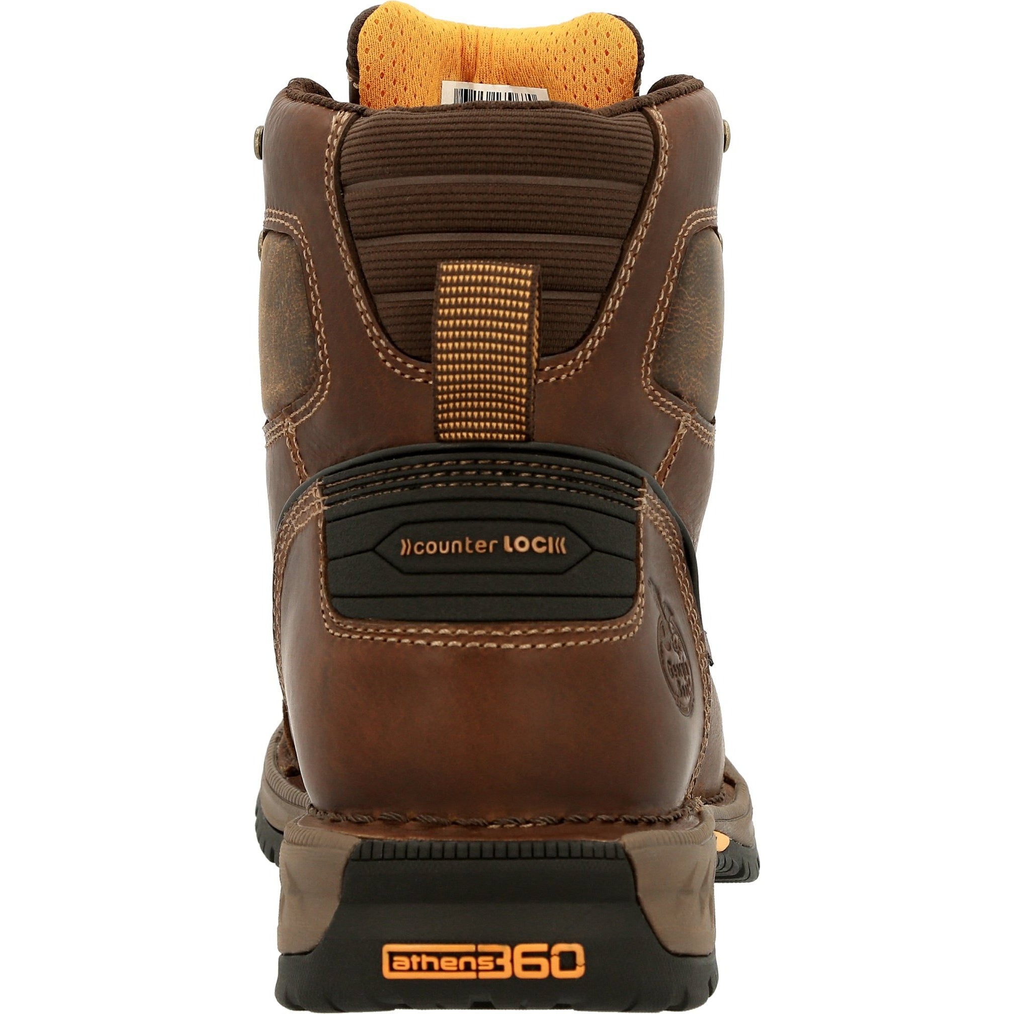 Georgia Men's Athens 360 5" Soft Toe Waterproof Work Boot - Brown - GB00439 - Overlook Boots