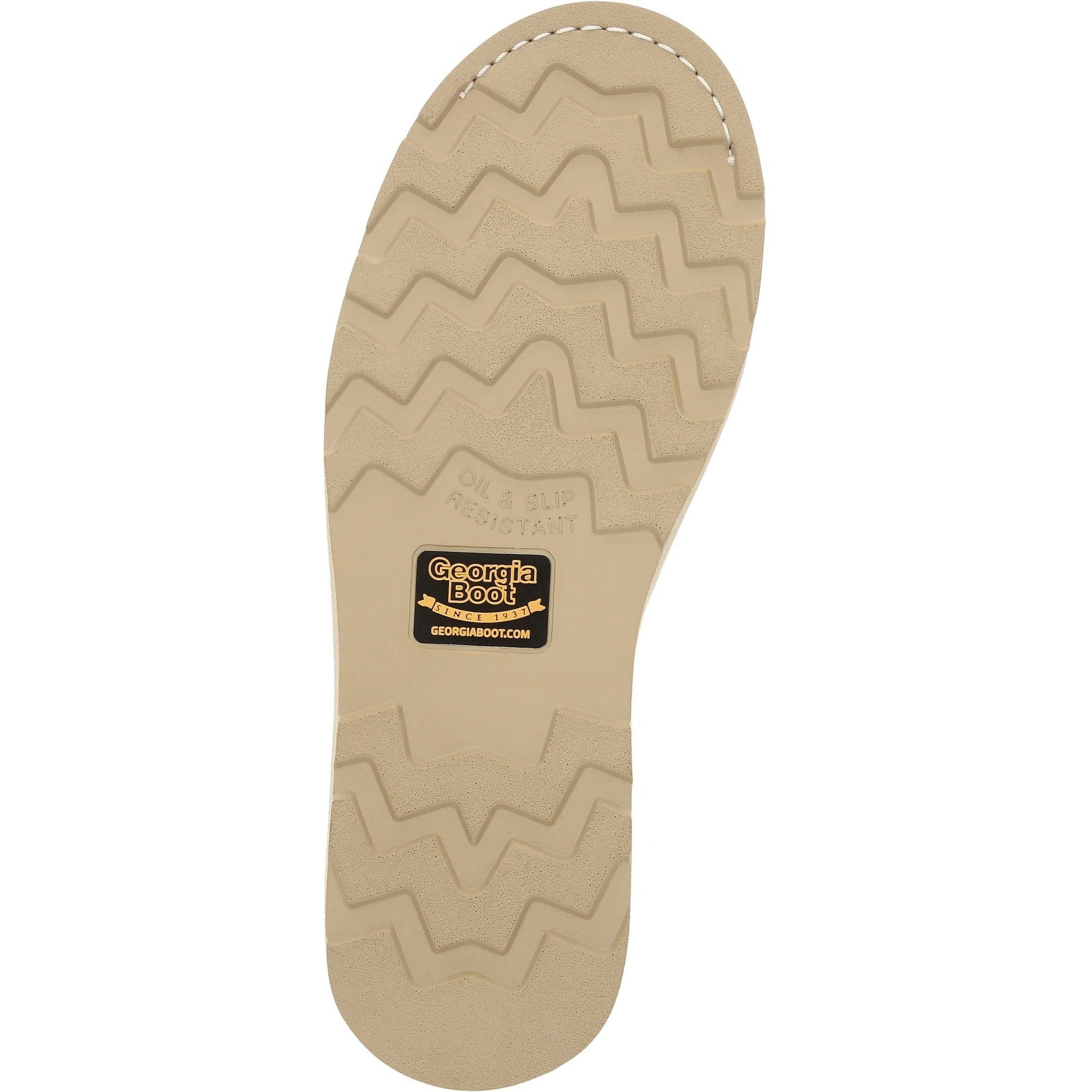 Georgia Men's Wedge 8" Moc Toe USA Made Work Boot - Brown - GB00480  - Overlook Boots