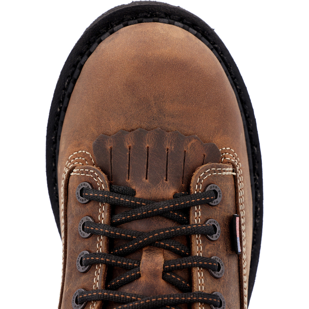 Georgia Men's USA Made Waterproof Logger Work Boot - Brown - GB00538  - Overlook Boots