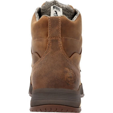 Georgia Men's Athens Superlyte Waterproof Moc Toe Work Boot -Brown- GB00547 - Overlook Boots