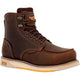 Georgia Men's Amp Lt Wedge 6" Composite Toe Waterproof Work Boot -Brown- GB00592 - Overlook Boots