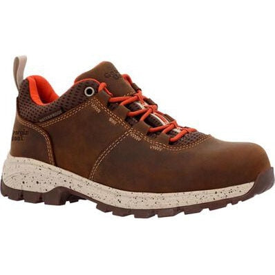 Georgia Women's Eagle Trail 3" Soft Toe Waterproof Work Boot -Brown- GB00602 - Overlook Boots