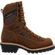 Georgia Men's Ltx Logger 9" Soft Toe Waterproof Work Boot -Horse- GB00616 8 / Medium / Brown - Overlook Boots