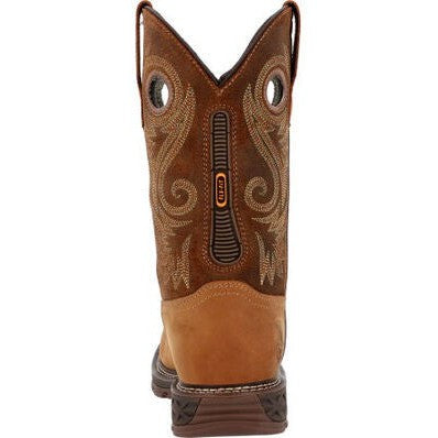 Georgia Men's Carbo-Tec FLX 11" Alloy Toe Waterproof Work Boot- Brown- GB00621 - Overlook Boots