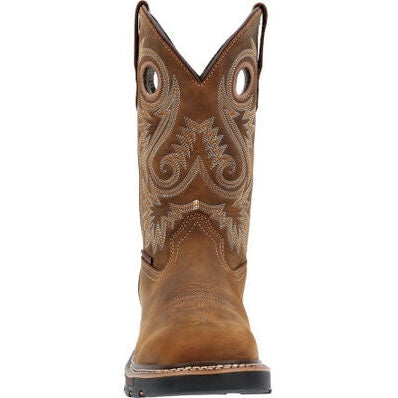 Georgia Men's Carbo Tec Flx 11" Alloy Toe Western Work Boot -Horse- GB00622  - Overlook Boots