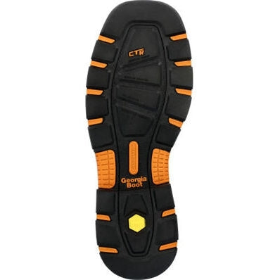 Georgia Men's Carbo Tec Flx 8" Soft Toe Waterproof Lacer Western Work Boot -Brown- GB00623 - Overlook Boots