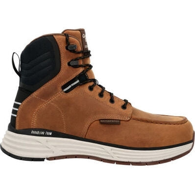 Georgia Men's Durablend Sport 6" Comp Toe WP Work Boot -Brown- GB00624 7 / Medium / Brown - Overlook Boots