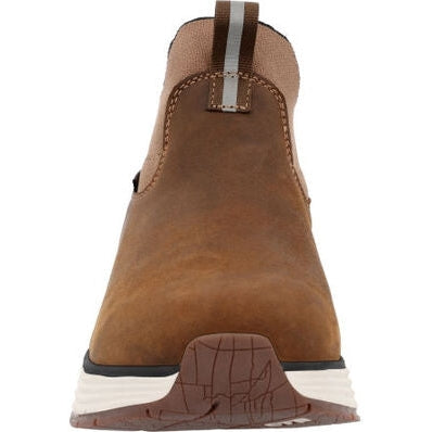 Georgia Men's Durablend Sport 5" Soft Toe Waterproof Work Boot -Brown- GB00626 - Overlook Boots