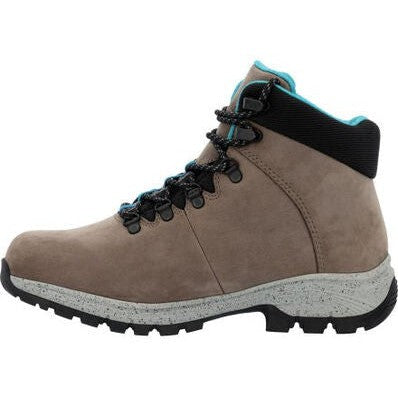 Georgia Women's Eagle Trail 5" Waterproof Slip Resistant Hiker Boot -Grey- GB00630 - Overlook Boots