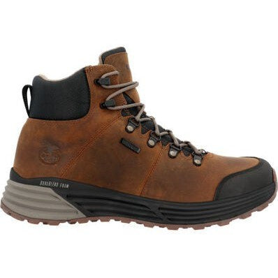 Georgia Men's Durablend 6" Composite Toe Waterproof Hiker Work Boot -Brown- GB00641 8 / Medium / Brown - Overlook Boots