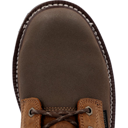 Georgia Men's Brute 8" Composite Toe Waterproof Met Guard Work Boot - Brown - GB00643 - Overlook Boots