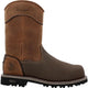 Georgia Men's Brute 11" Composite Toe Waterproof MG Work Boot- Brown- GB00644 8.0 / Medium / Brown - Overlook Boots