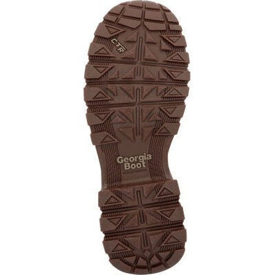 Georgia Women's Eagle Trail 10" Soft Toe Waterproof Pull On Work Boot -Brown- GB00645 - Overlook Boots