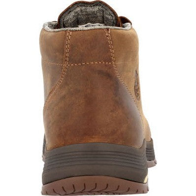 Georgia Men's Athens Superlyte 5" Waterproof Wallabe Work Boot -Brown- GB00646 - Overlook Boots