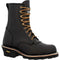 Georgia Men's Forestry 8" Soft Toe Logger Work Boot- Black- GB00648 8 / Medium / Black - Overlook Boots