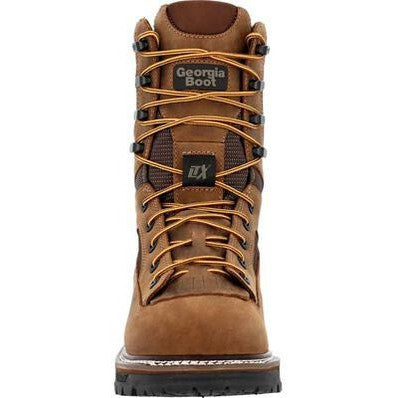 Georgia Men's LTX Logger 9" Composite Toe Waterproof Work Boot- Brown- GB00669 - Overlook Boots