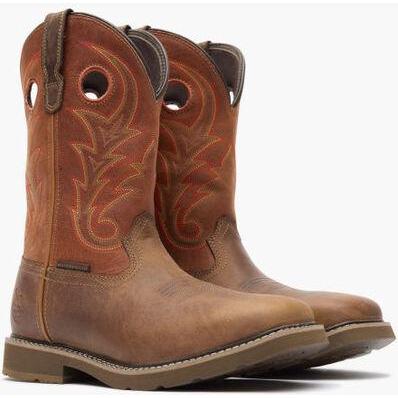 Georgia Men's Core 37 11" Soft Toe Waterproof Western Work Boot - Brown - GB00693 - Overlook Boots