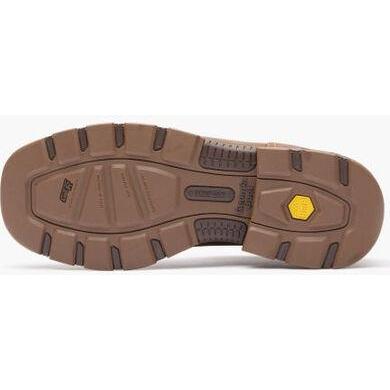Georgia Men's Carbo Tec Flx 6" Waterproof Chelsea Work Boot - Brown - GB00700 - Overlook Boots