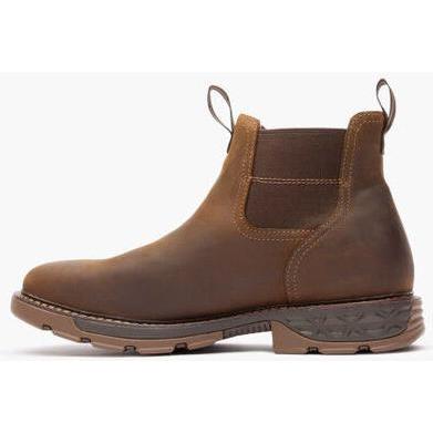 Georgia Men's Carbo Tec Flx 6" Waterproof Chelsea Work Boot - Brown - GB00700 - Overlook Boots