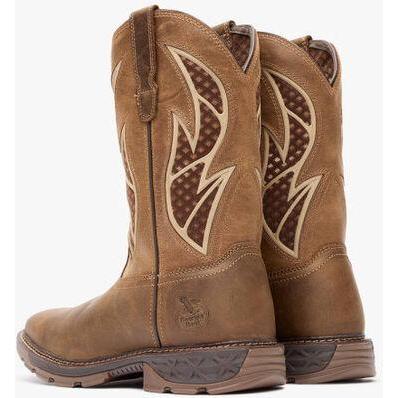 Georgia Men's Carbo Tec Flx 11" Square Toe Insulkul Work Boot- Brown- GB00703 - Overlook Boots