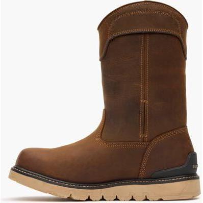 Georgia Men's Carbon Flex 11" Carbon Toe Waterproof Wedge Work Boot - Brown - GB00716 - Overlook Boots