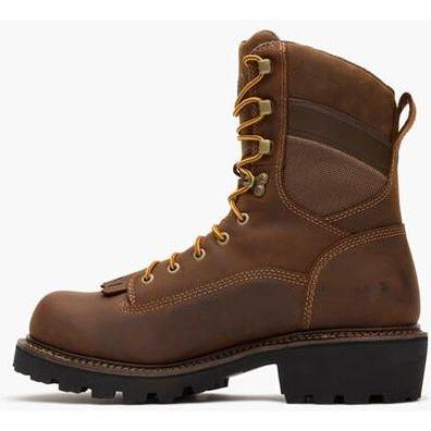 Georgia Men's Core 37 9" Soft Toe Waterproof Logger Work Boot - Brown - GB00717 - Overlook Boots