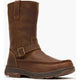 Georgia Men's Athens SuperLyte 11" Soft Toe Wellington Work Boot - Brown - GB00723 8 / Medium / Brown - Overlook Boots