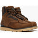 Georgia Men's Carbon Flex 6" Moc Toe Waterproof Wedge Work Boot- Brown- GB00728 - Overlook Boots