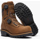 Georgia Men's LTX Logger 9" Comp Toe WP BOA Work Boot- Brown- GB00732 - Overlook Boots