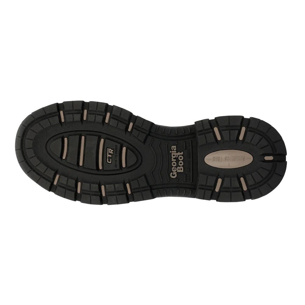 Georgia Men's Durablend Edge BOA Lace Alloy Toe WP 6" Work Boot - Brown - GB00733