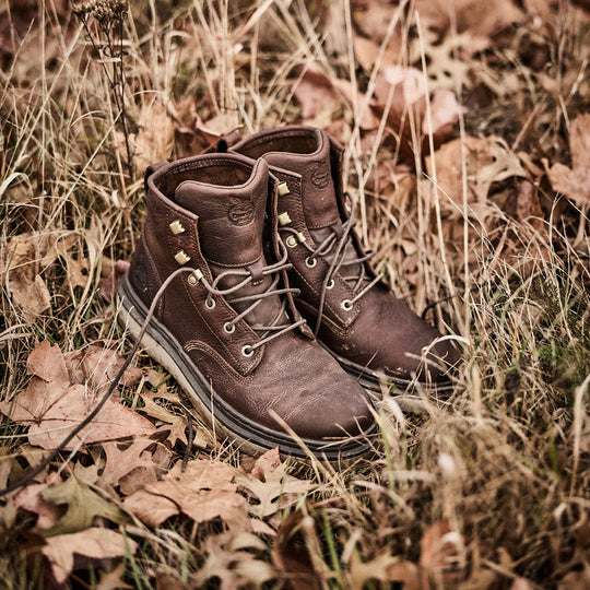 Georgia Men's Superlyte Slip Resistant Wedge Work Boot- Brown- GB00741 - Overlook Boots