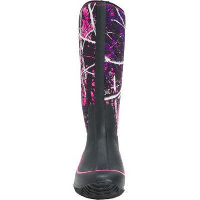 Muck Women's Muddy Girl Hale 15" Soft Toe Waterproof Work Boot -Black- HAWMSMG - Overlook Boots