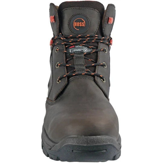 Hoss Men's Hudson Composite Toe Waterproof Puncture Resist Work Boot - Brown 60466  - Overlook Boots