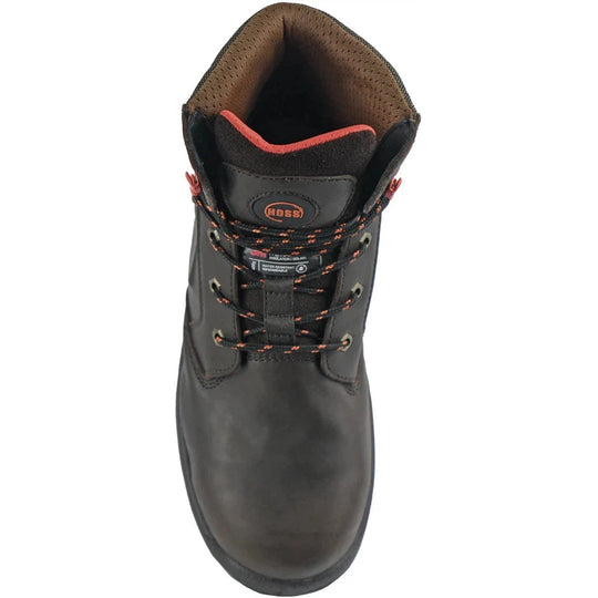Hoss Men's Hudson Composite Toe Waterproof Puncture Resist Work Boot - Brown 60466  - Overlook Boots