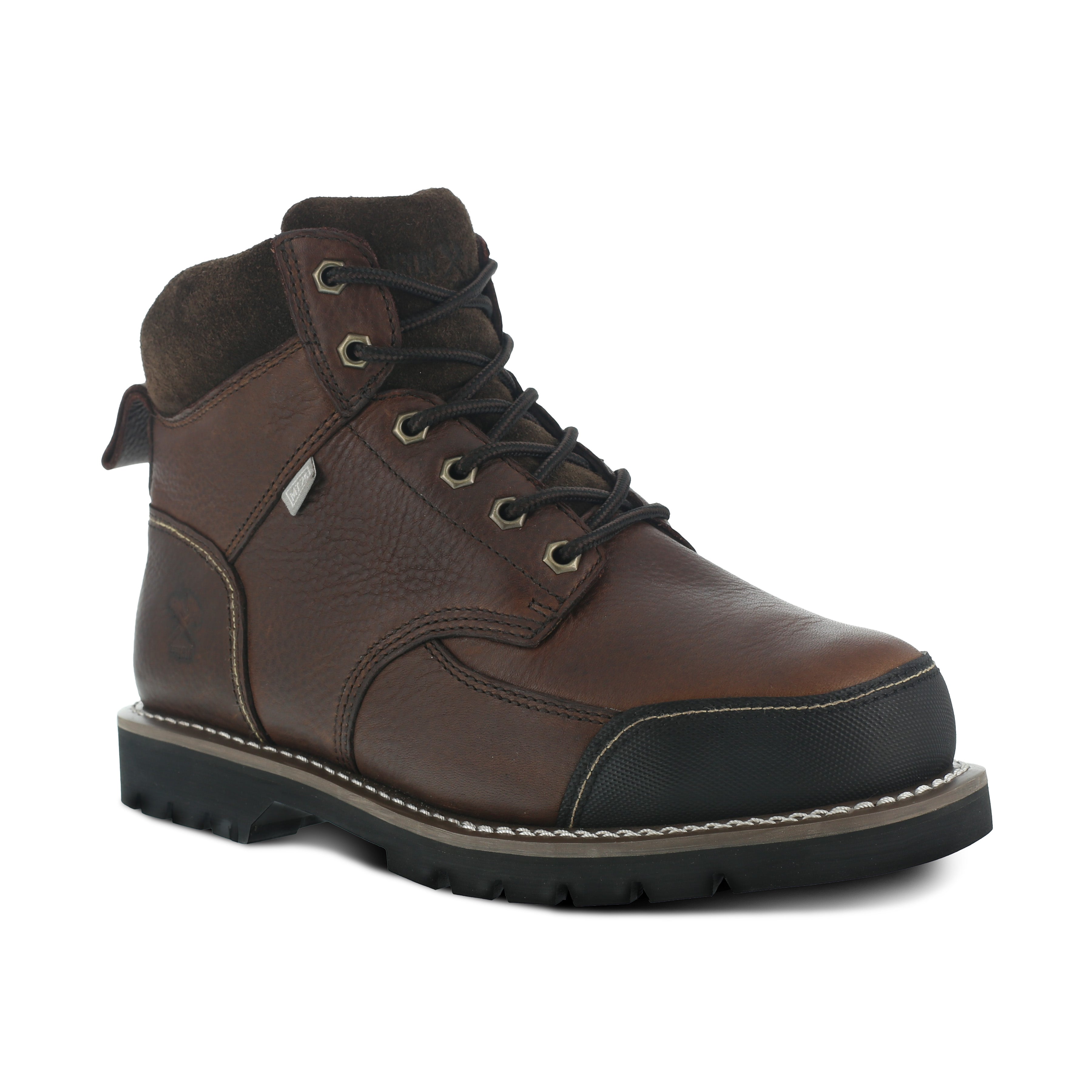 Iron Age Men's Dozer 6" Steel Toe Flex Met Guard Work Boot - Brown - IA0163 6 / Medium / Brown - Overlook Boots