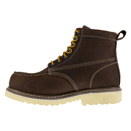 Iron Age Men's Solidifier 6" Composite Toe Waterproof Work Boot - Brown - IA5062 - Overlook Boots