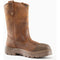 Steel Blue Men's Heeler Scuff 10" Steel Toe WP Work Boot- Brown- 812965 7 / Medium / Brown - Overlook Boots