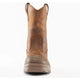 Steel Blue Men's Heeler Scuff 10" Steel Toe WP Work Boot- Brown- 812965 - Overlook Boots