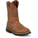 Justin Men's Ames 11" Steel Toe Wester Work Boot - HL4223 - Overlook Boots
