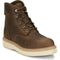 Justin Men's Maxwell 6" Slip Resistant Lace Up Work Boot- Tan - OW708 6.0 / Medium / Tan - Overlook Boots