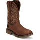 Justin Men's Wolfe 11" Nano Composite Toe Western Work Boot Brown - SE4752 7.0 / Medium / Brown - Overlook Boots