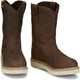 Justin Men's Ram 10" Slip Resistant Lace Up Work Boot - Brown - OW4710 - Overlook Boots