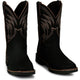 Justin Men's Widowmaker 11" Square Toe Waterproof Western Work Boot - Black - SE4240 - Overlook Boots