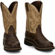 Justin Men's Superintendent 11" Western Work Boot -Brown- SE4660  - Overlook Boots