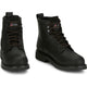 Justin Men's Dayworker 6" Steel Toe Waterproof Lace Up Work Boot- Black- SE635 - Overlook Boots