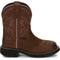 Justin Women's Wanette 8" Steel Toe Western Work Boot -Brown- GY9980 5.0 / Narrow / Brown - Overlook Boots