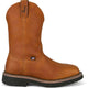 Justin Men's Lafayette 11" Steel Toe Pull On Work Boot- Brown- HL4227 - Overlook Boots