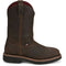 Justin Men's USA Made Billings 11" Steel Toe Waterproof Wester Work Boot - HL4235 7.0 / Medium / Brown - Overlook Boots