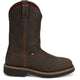 Justin Men's USA Made Billings 11" Steel Toe Waterproof Wester Work Boot - HL4235 7.0 / Medium / Brown - Overlook Boots